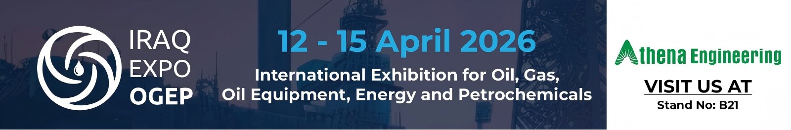 Придружете се на Athena Engineering & Teffiko на IRAQ EXPO OGEP 2026